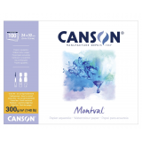Akvarelpapir, Canson Montval, CP, 300g, 100 ark